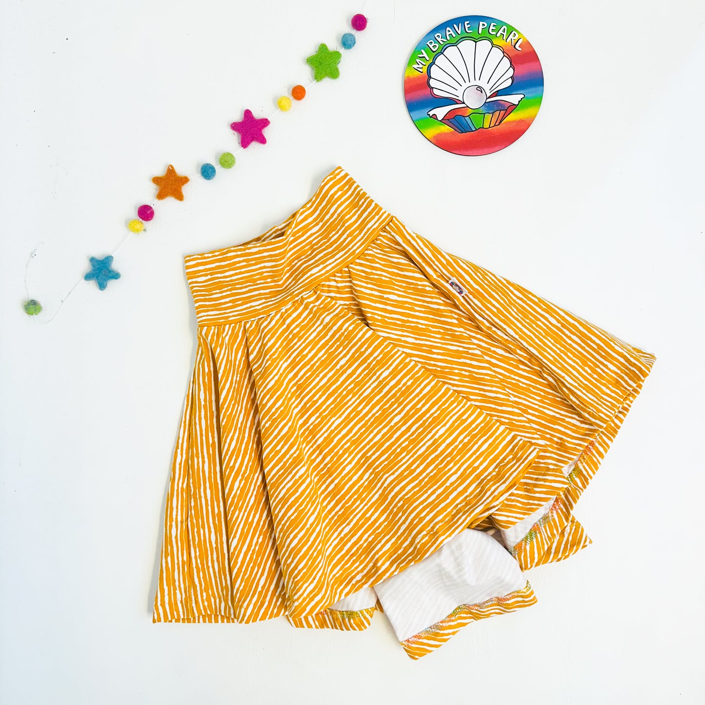 Kids Drop Hem Skirt