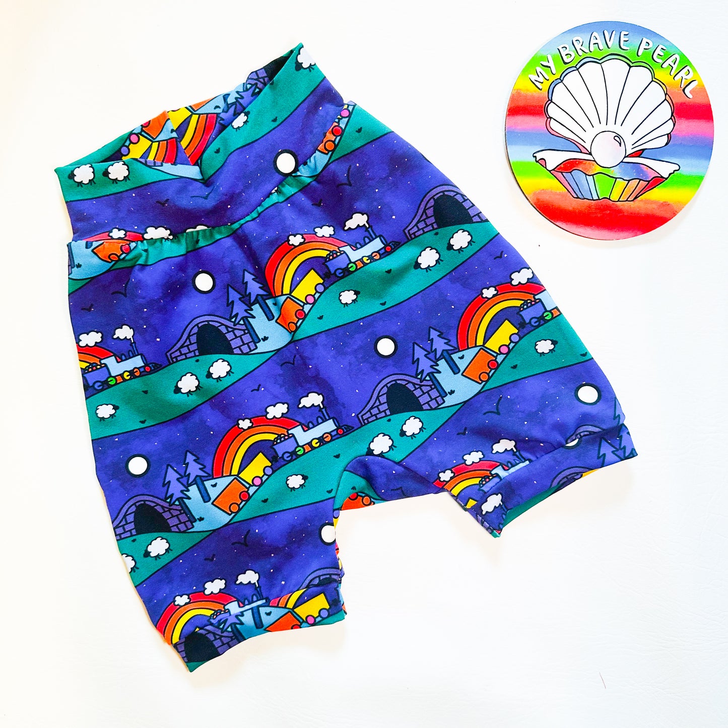 Kids Slim Fit Harem Shorts