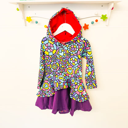 Kids Long Sleeve Pixie Dress