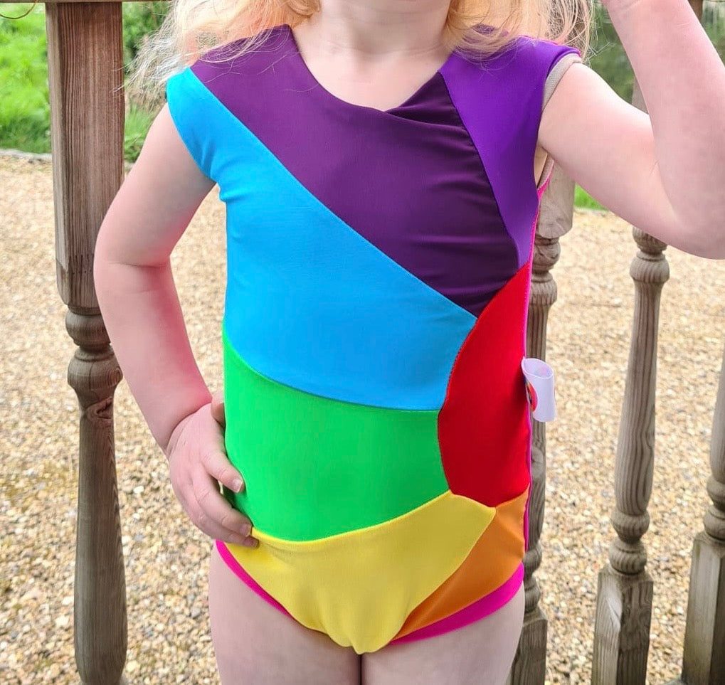 Kids Rainbow Sun Swimsuit