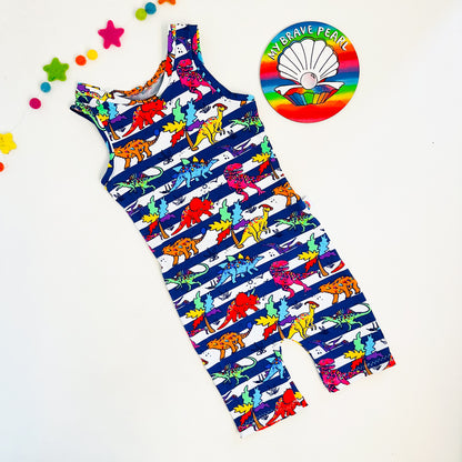 Kids Sleeveless Romper/Unitard