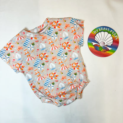 Ready To Ship Beach Days Tee Rompers