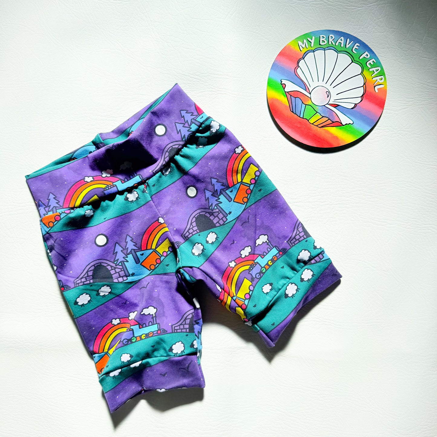 Ready To Ship 4-5Y Night Trains Jogger Shorts