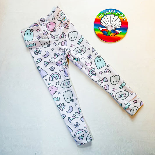 Ready To Ship 3-4Y Just Boo Cute Leggings
