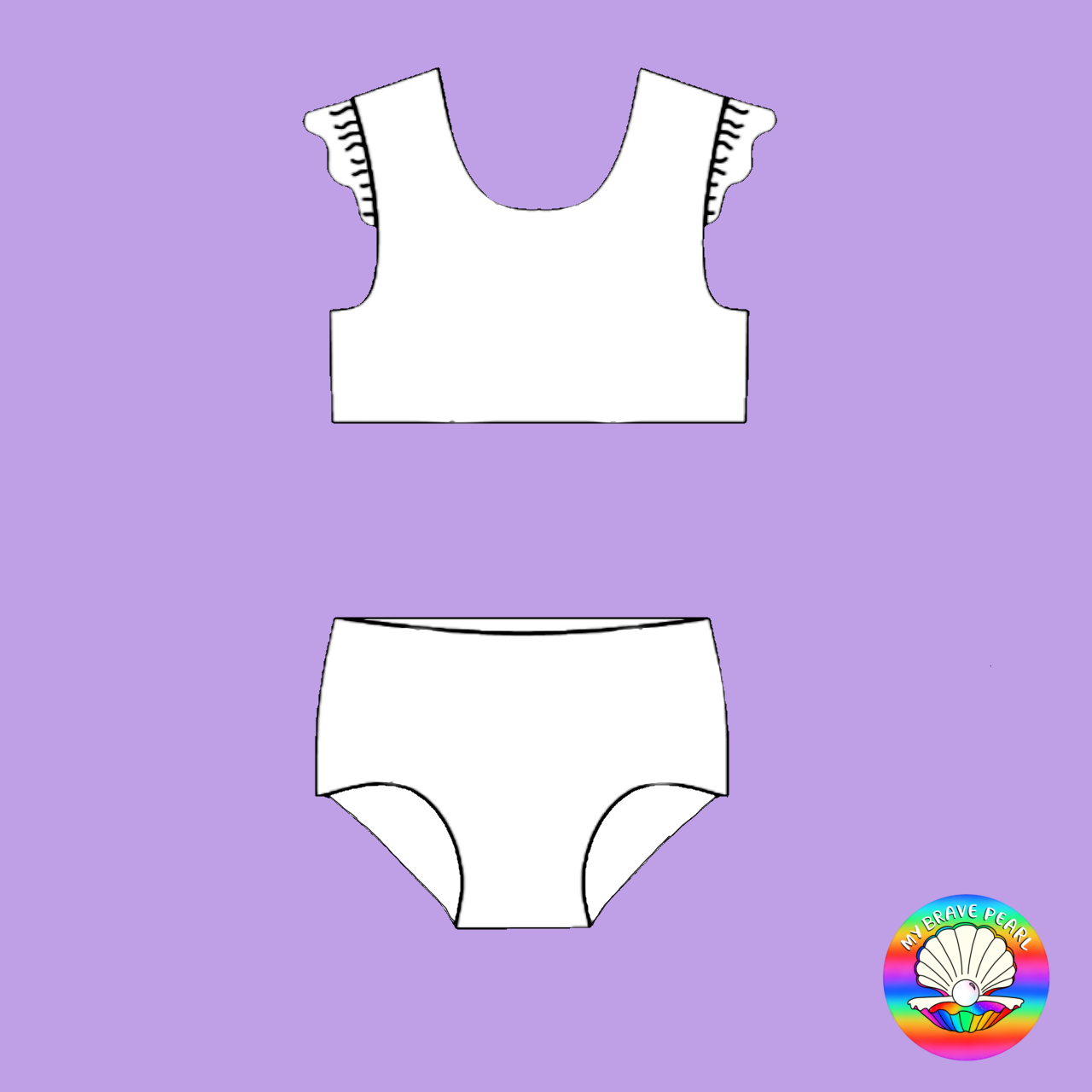 Kids Preorder Reversible Crop Set