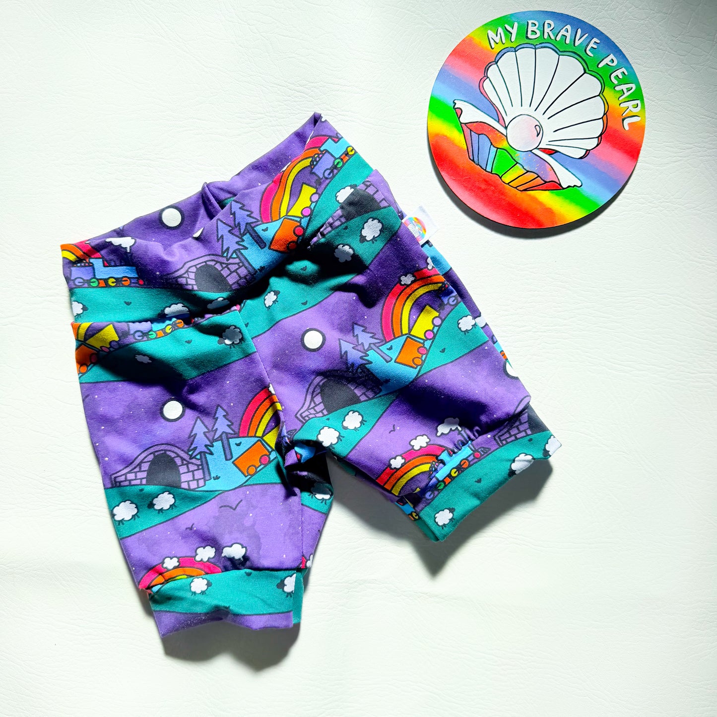 Ready To Ship 2-3Y Night Trains Jogger Shorts