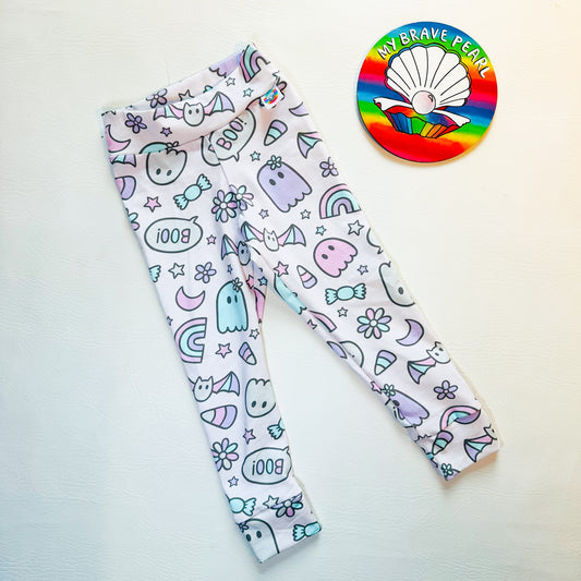 Ready To Ship 2-3Y Just Boo Cute Leggings