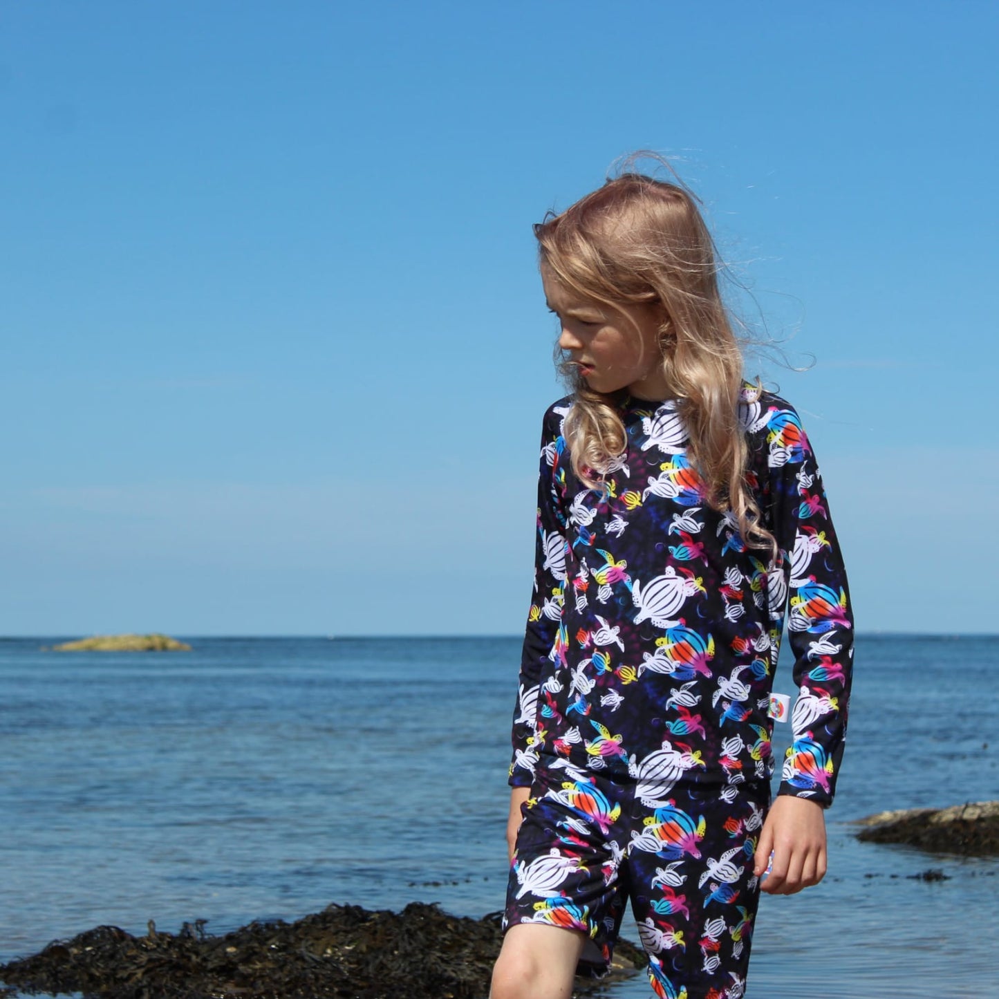 Kids Rashguard Swim Tee