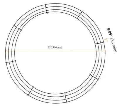 Rag Wreath Decoration