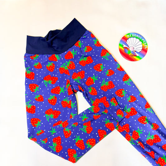 Ready To Ship M Strawberries Adult Joggers