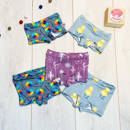 Kids Shortie Underwear - 6 Pack