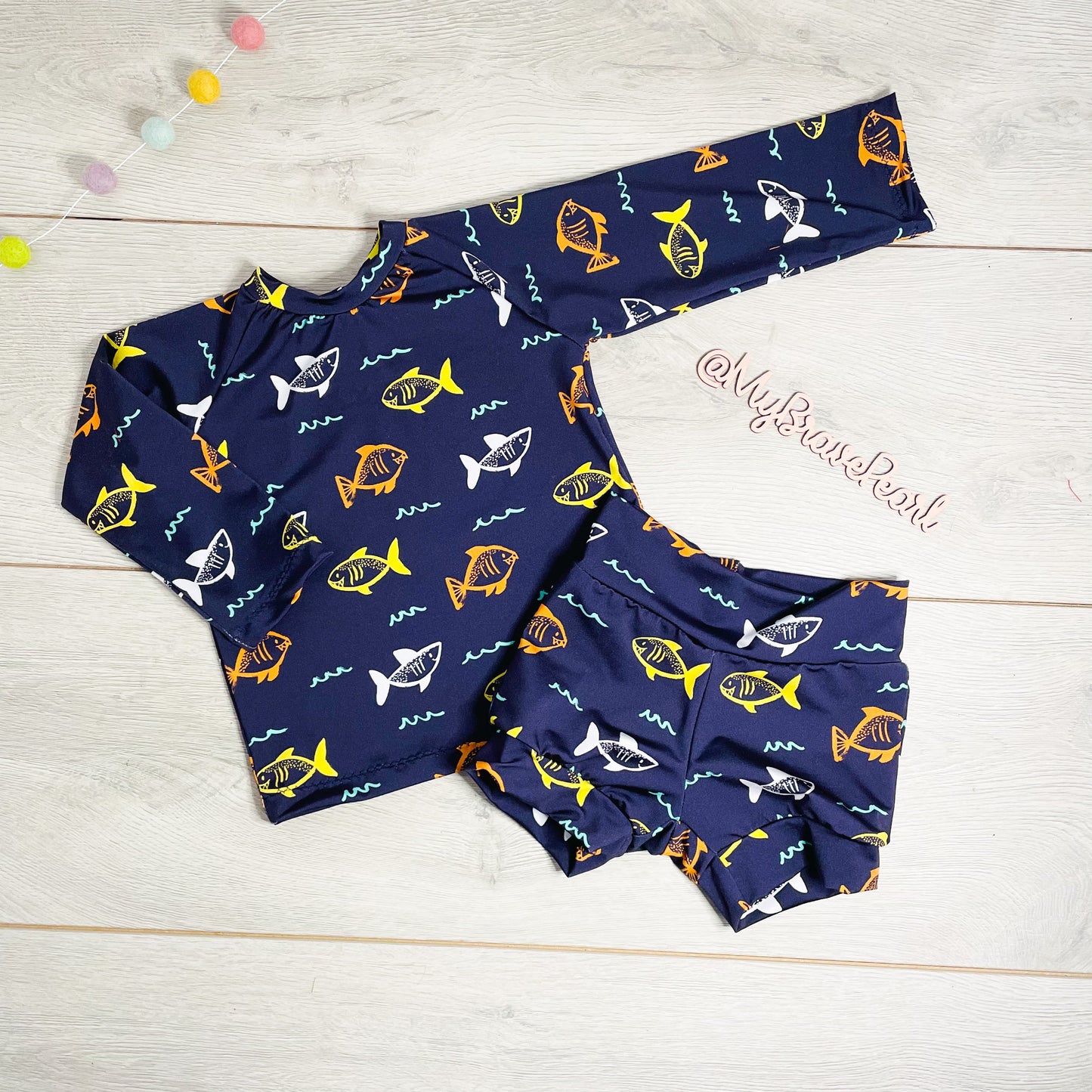 Kids Rashguard Swim Tee