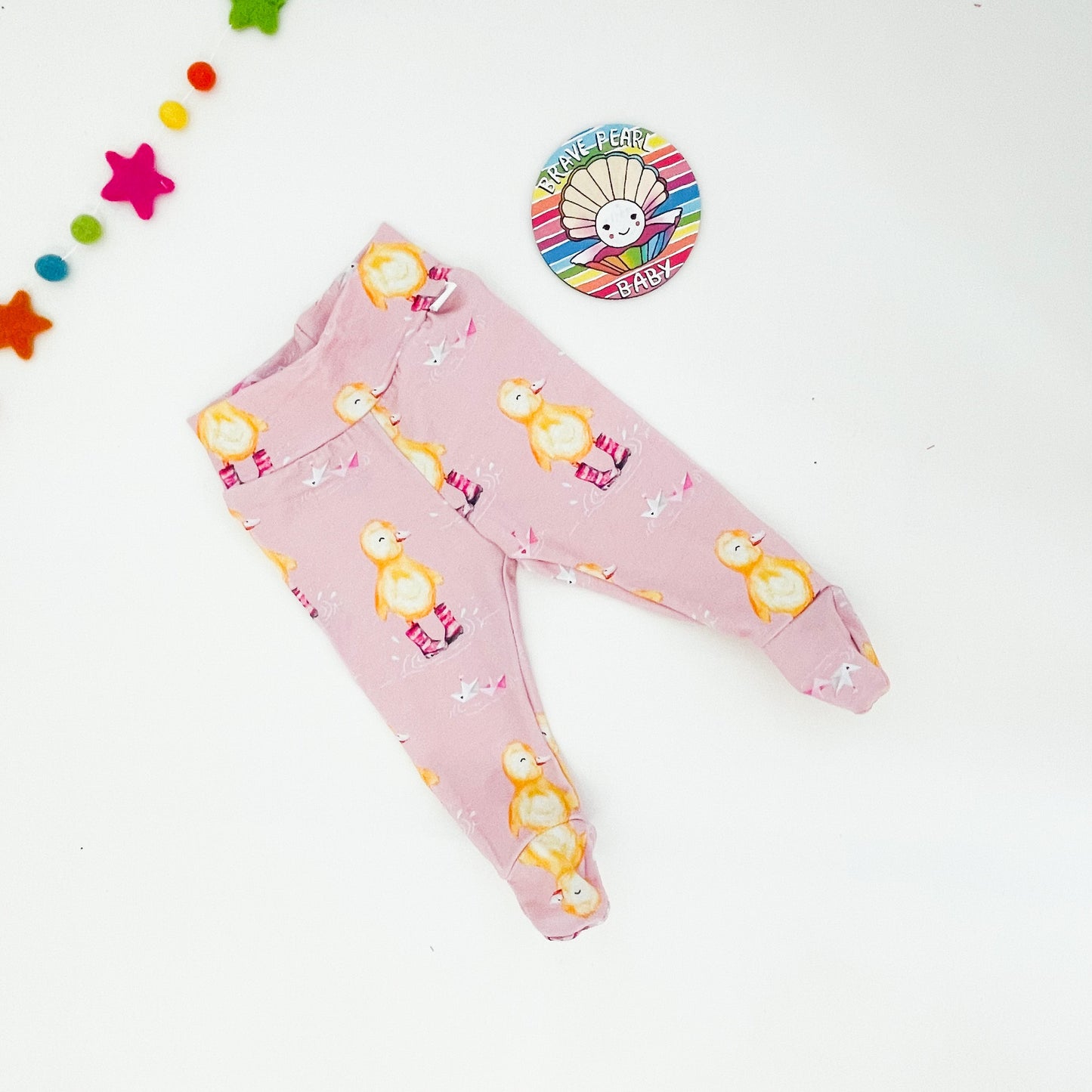 Ready To Ship 3-6M Footed Leggings