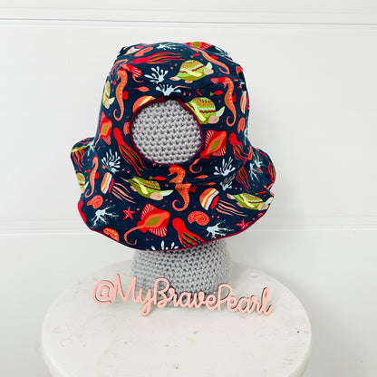 Reversible Bucket Sun Hats