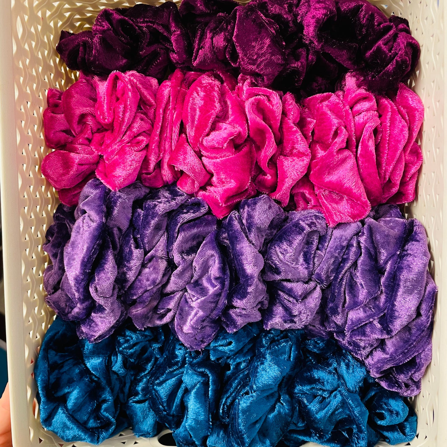 Ready To Ship Crushed Velvet Scrunchies