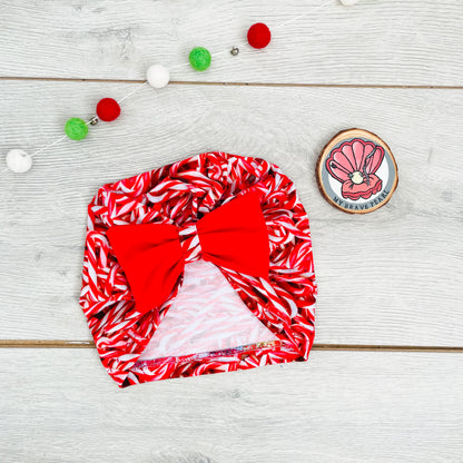 Christmas Bow Turban